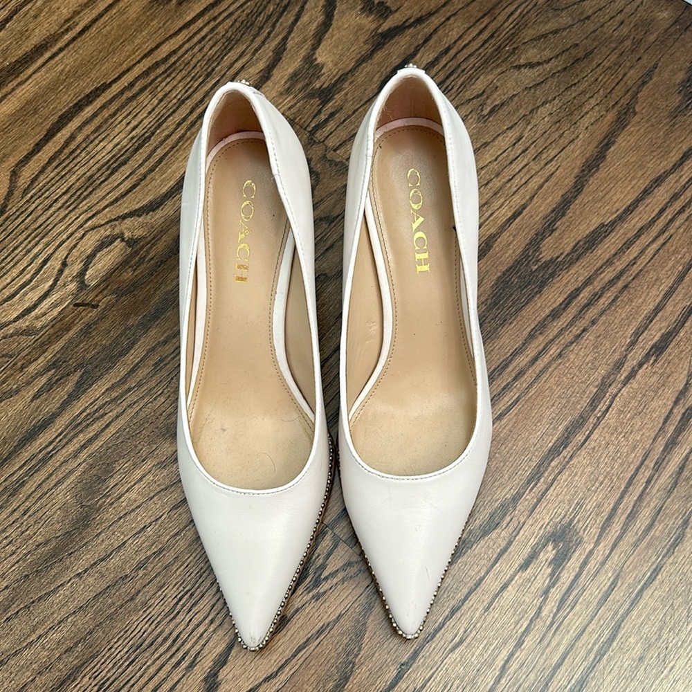 Coach Tamara Beaded Pump